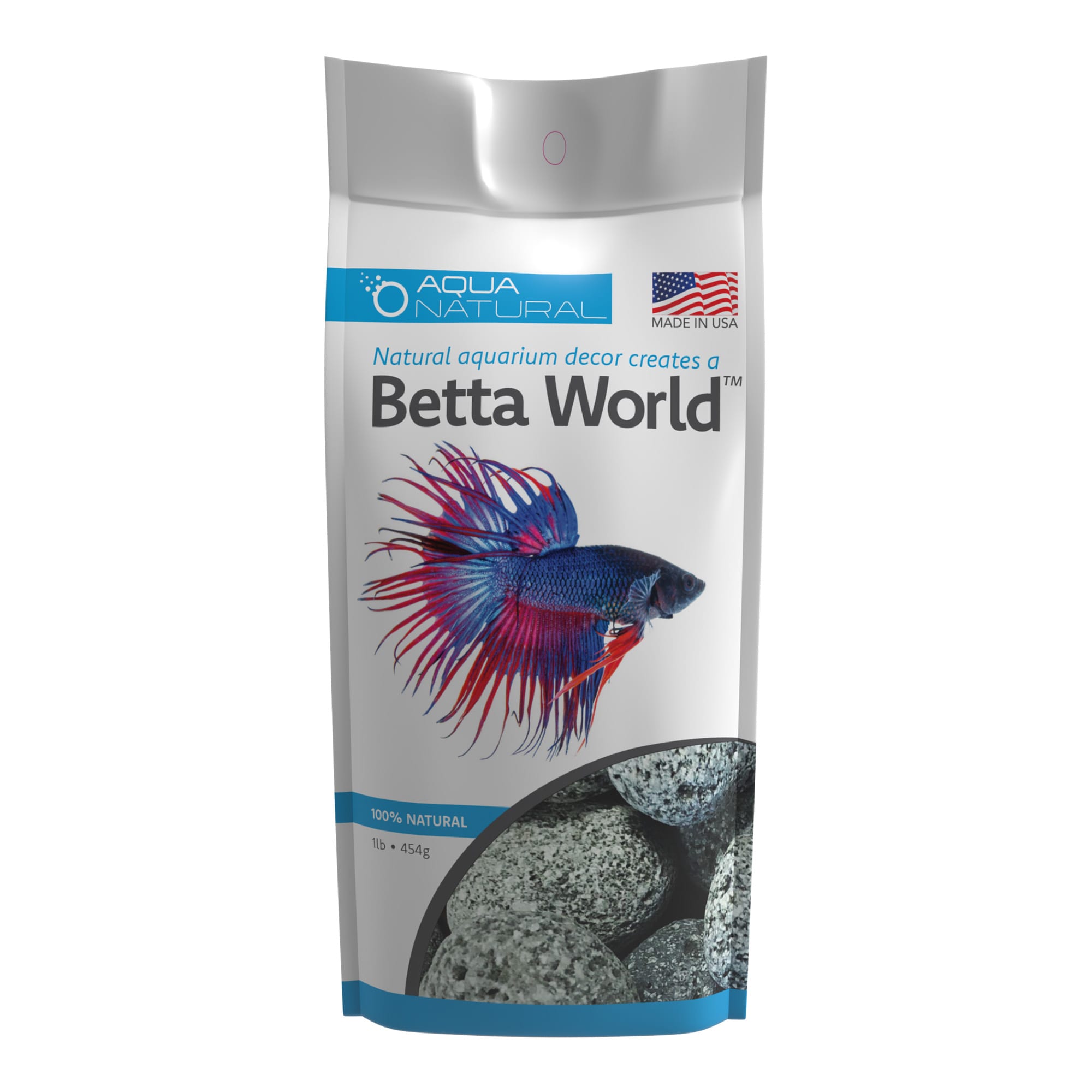 Aqua Natural Betta World Mini Lava Gravel, Small