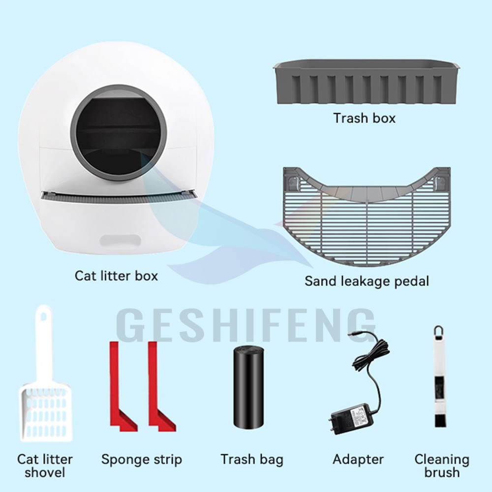 Smart Automatic Cat Litter Box & accessories Automated Litter Box Self-Cleaning With App Cat Litter Box