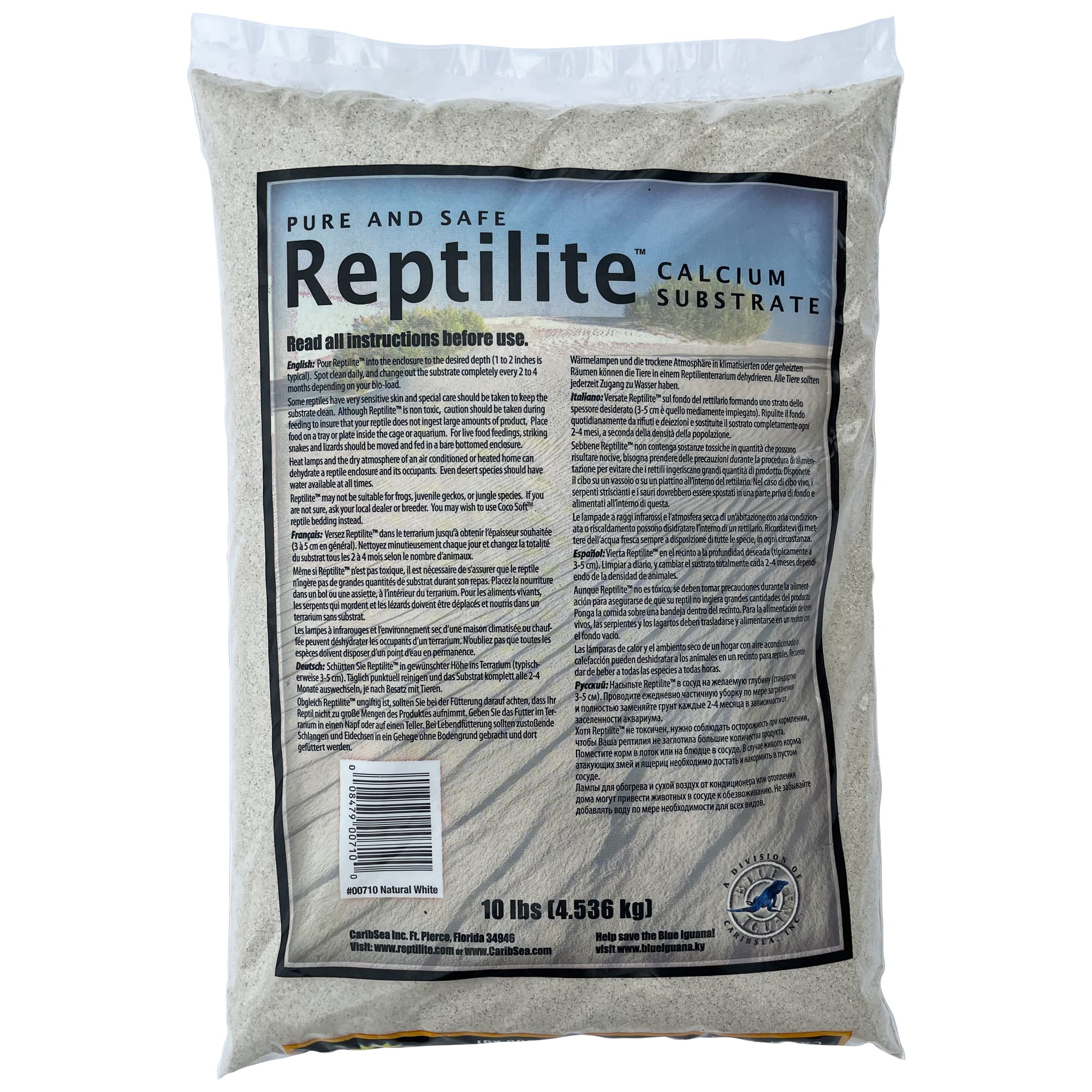 CaribSea Reptilite Calcium Sand Substrate, 10 lbs.