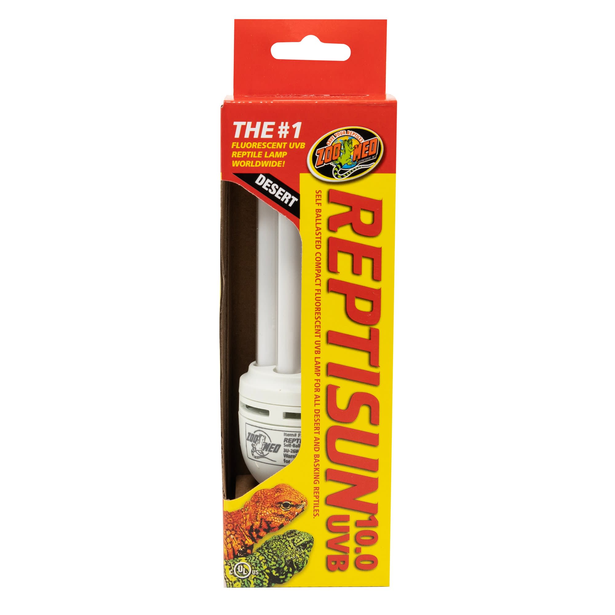 Zoo Med ReptiSun Desert Compact Fluorescent UVB Lamp, 26 Watts
