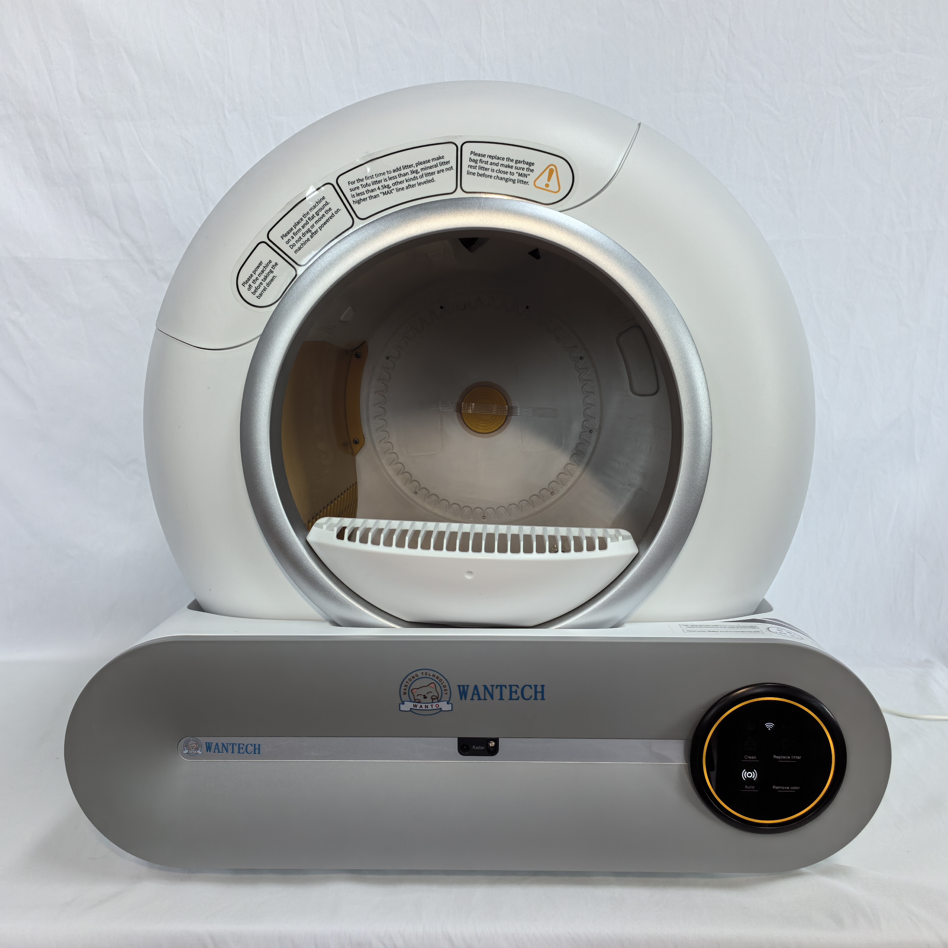 2023 New Design Hot Selling Auto Smart Cat Toilet Tuya APP Self-cleaning Smart Pet Cat Litter Box