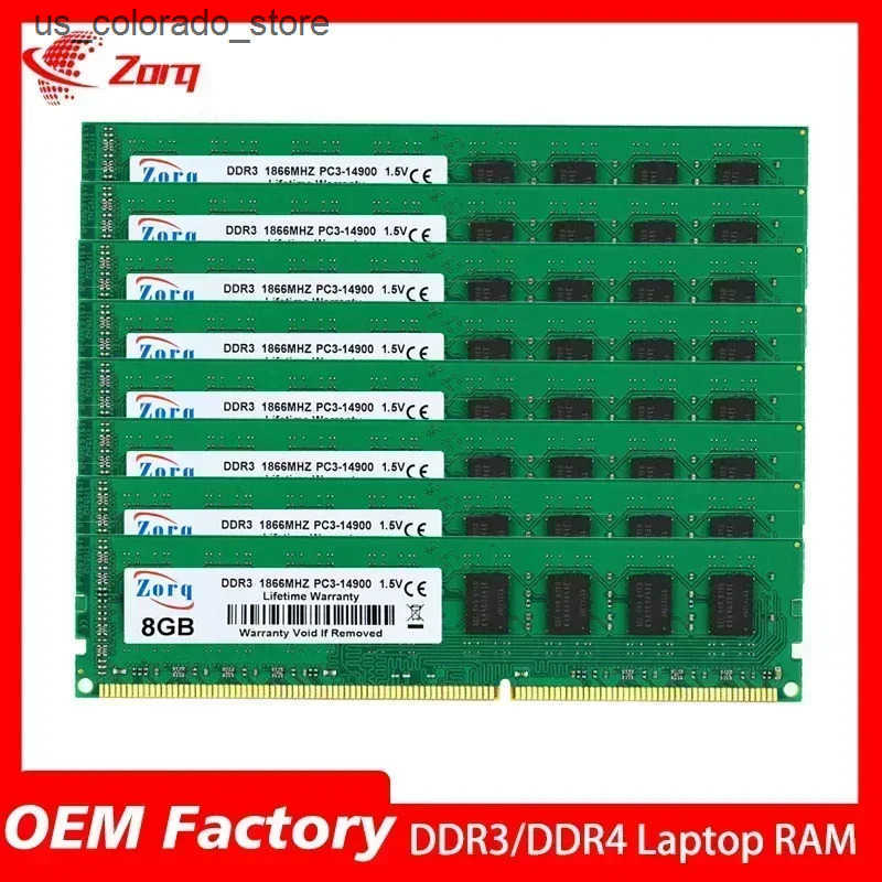 RAMs 10PCS DDR2 DDR3 DDR4 RAM PC 4GB 8GB 16GB 1600Mhz 240 Pins PC3-10600S 2666 UDIMM Desktop RAM 3200mhz NON ECC Memoria ram L240910