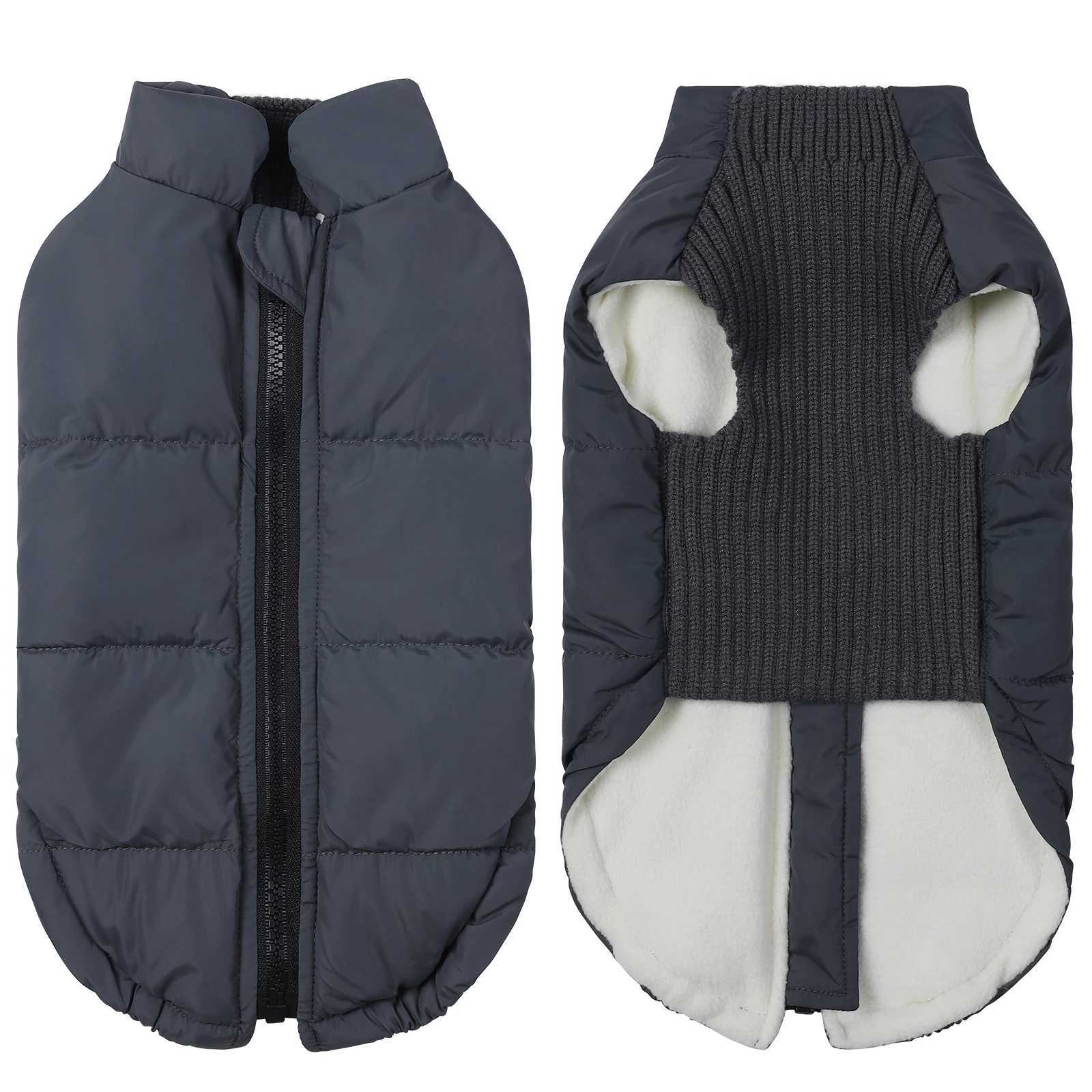 Dog Cold-weather Coat Winter Pet Dog Coat Pet Dog Jacket With Zipper For Small Large Dogs Cats WindproofXJ250109