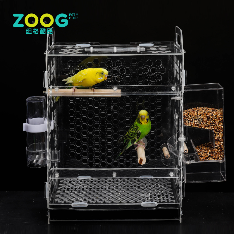 Parrot cage modern inexpensive acrylic bird cages