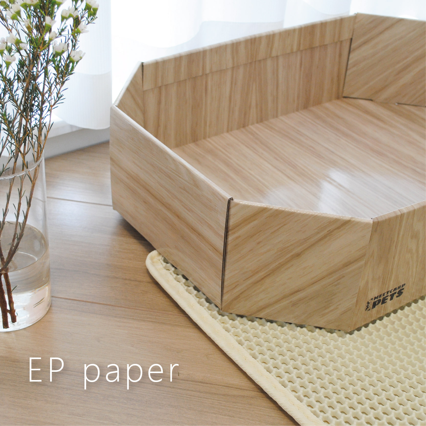 Cat Litter Box Sustainable Large Foldable Cats Small Pets Animals Travel Caja de arena para gatos