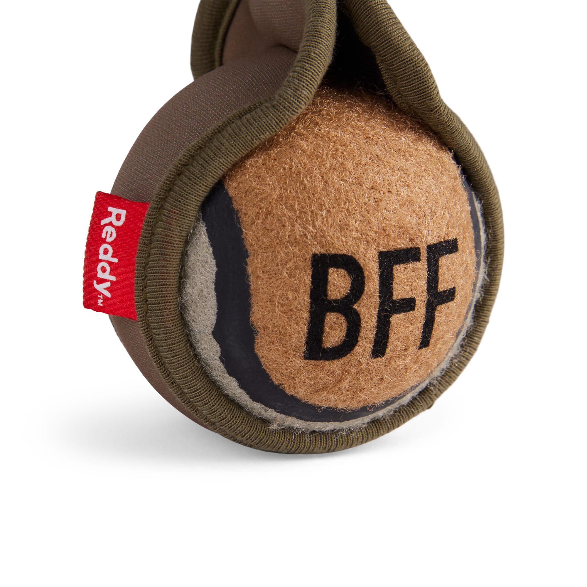 Reddy Tan On-the Go Ball with Holder Dog Toy, X-Small, Pack of 2