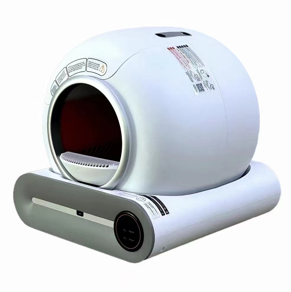 luxury eco friendly portable household extra large toilet self-cleaning smart automatic cat litter box
