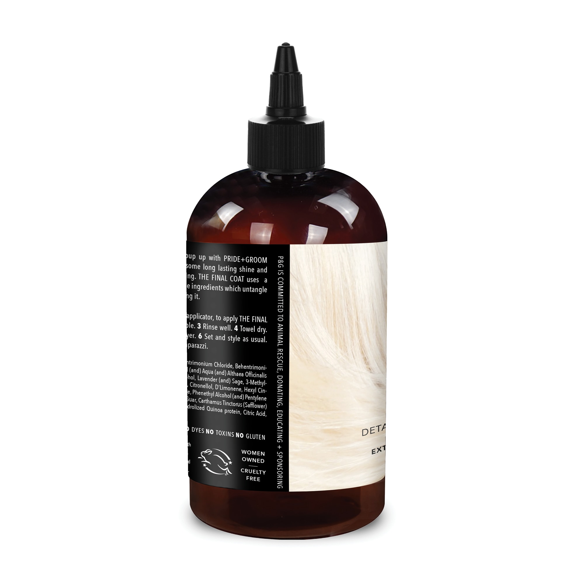 Pride+Groom The Final Coat Dog Conditioner, 12 fl. oz.