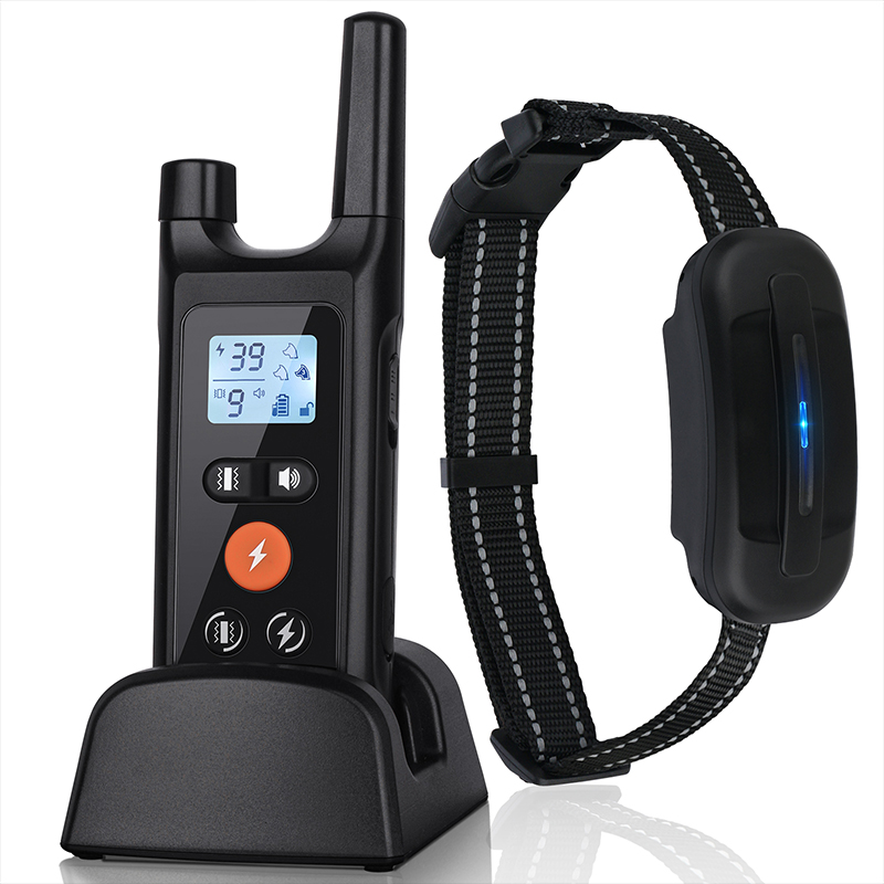 No-Bark Collars E-Collar Dog Training Waterproof Color ScreenStop Barking Anti Bark Dog Collar
