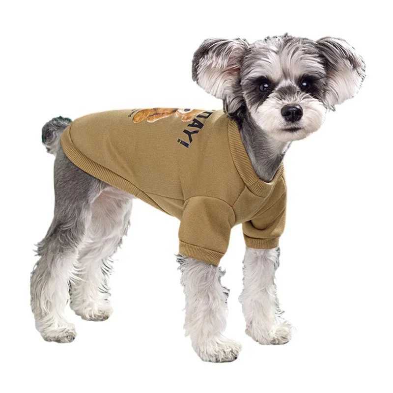 Dogs Winter Cute Clothes Puppy Warm Pullover Sweatshirt Bear Pattern Pet Jacket for Small Medium Dog Cat Coats Chihuahua CostumeXJ241125