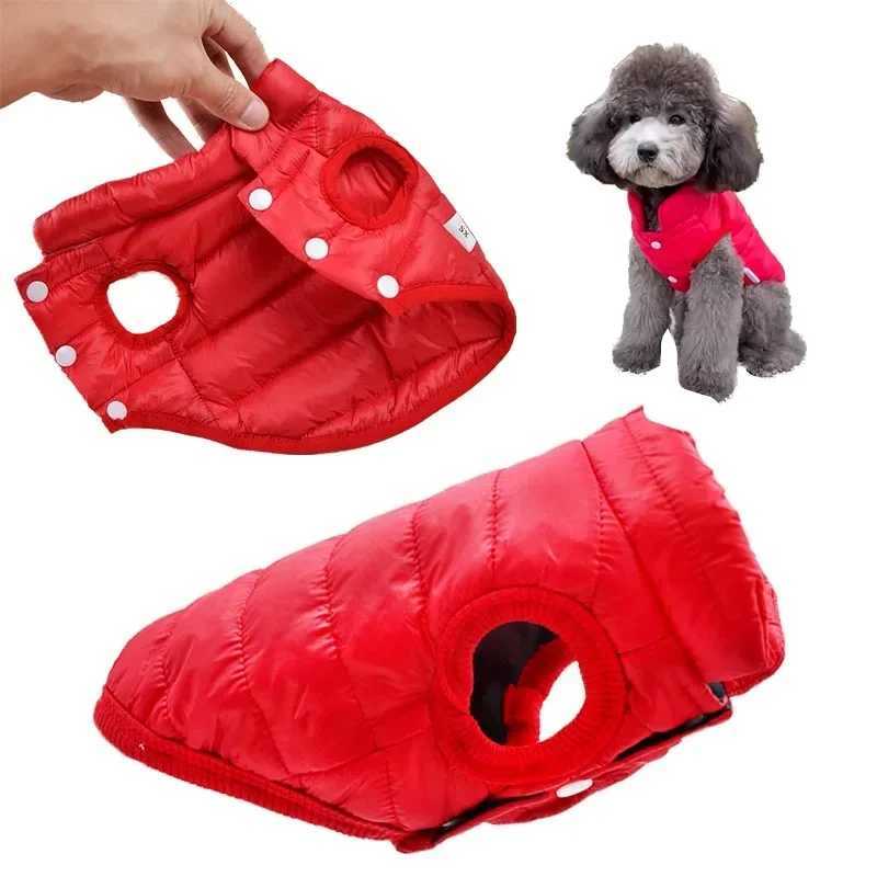 Small Dogs Clothes Winter Warm Pet Vest Puppy Coat for Chihuahua French Bulldog Outfit Yorkies Jacket Dog Accessories Ropa PerroXJ241125