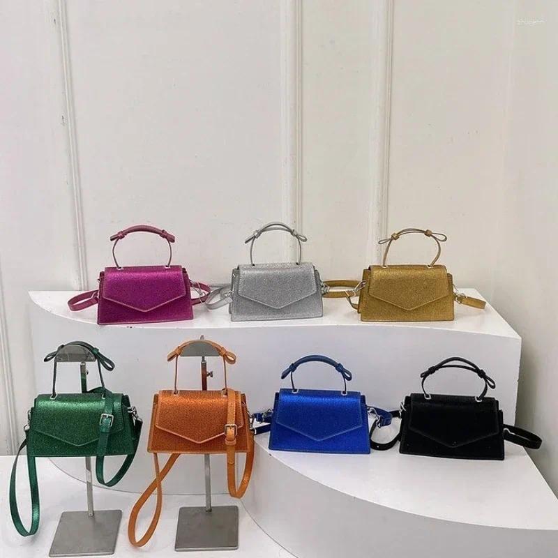 2025 NEW 2025 NEW Totes High Appearance Solid Color PU Quality Shoulder Bag Buckle Versatile Fashion Handbag Soft Simple Crossbody zhanyishengli