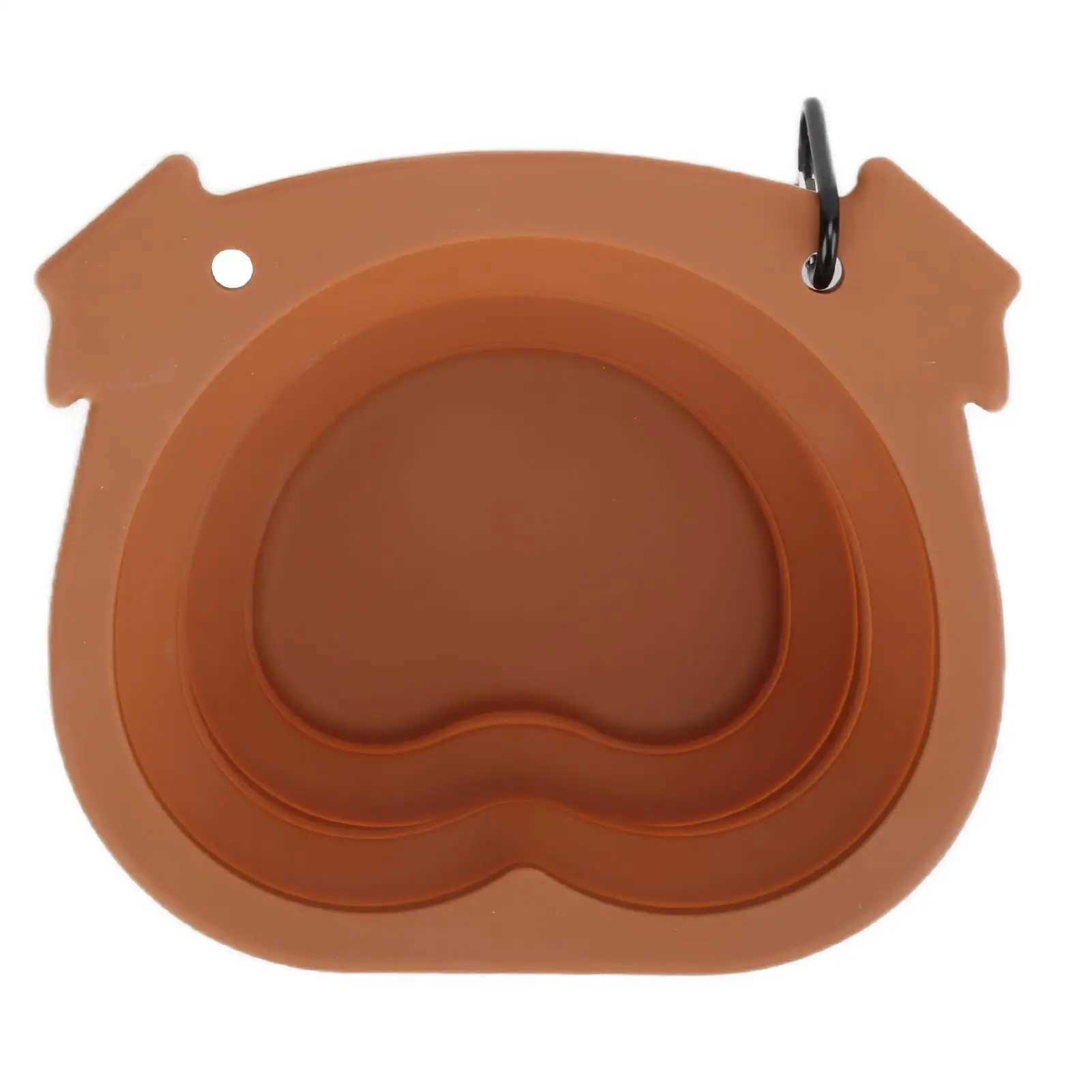 Portable Foldable Dog Cat Feeding Bowl - Outdoor Slow Feeder for Small Pets - Travel-Friendly DesignXJ241125