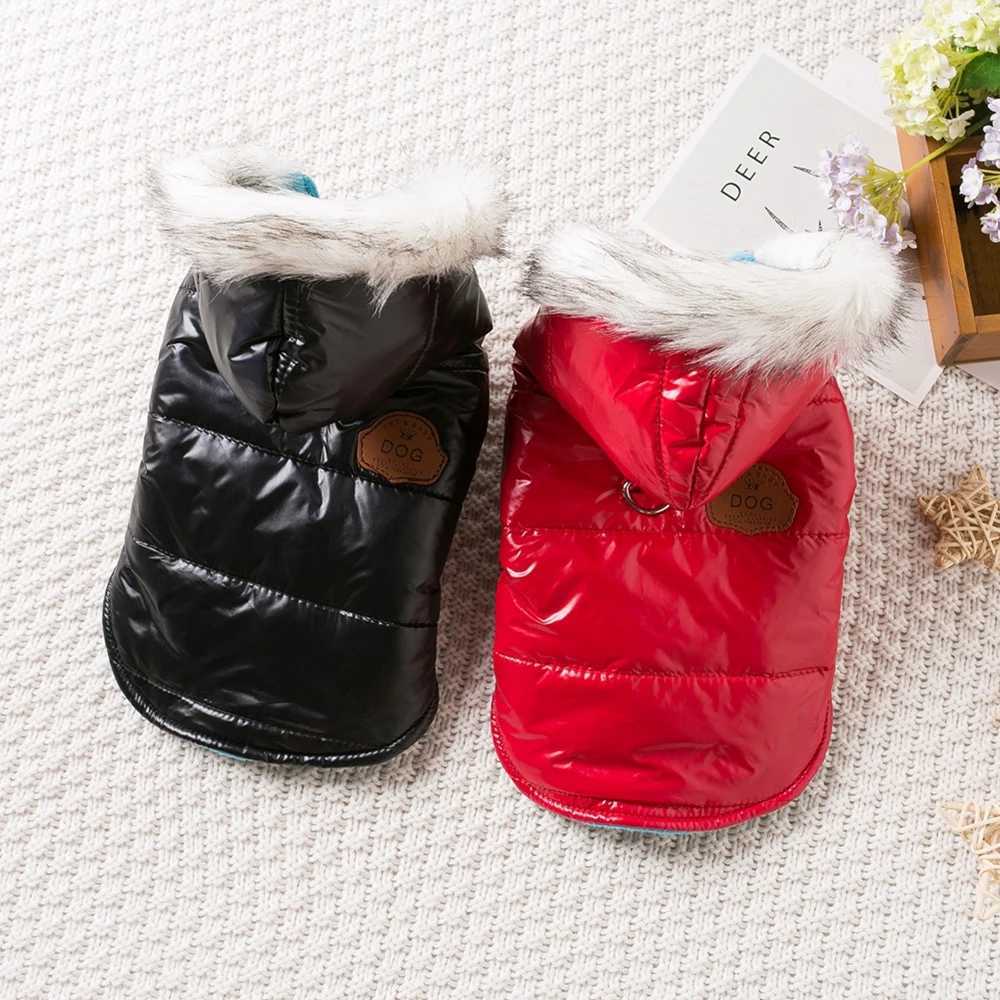 Winter Warm Dog Clothes Bright Color Jacket Waterproof Puppy Dog Coat for Small Medium Dog Chihuahua French Bulldog Pet ClothingXJ241125