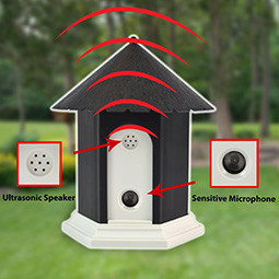 Stock Factory Ultrasonic Dog Bark Deterrent Outdoor Birdhouse Dog Barking Control