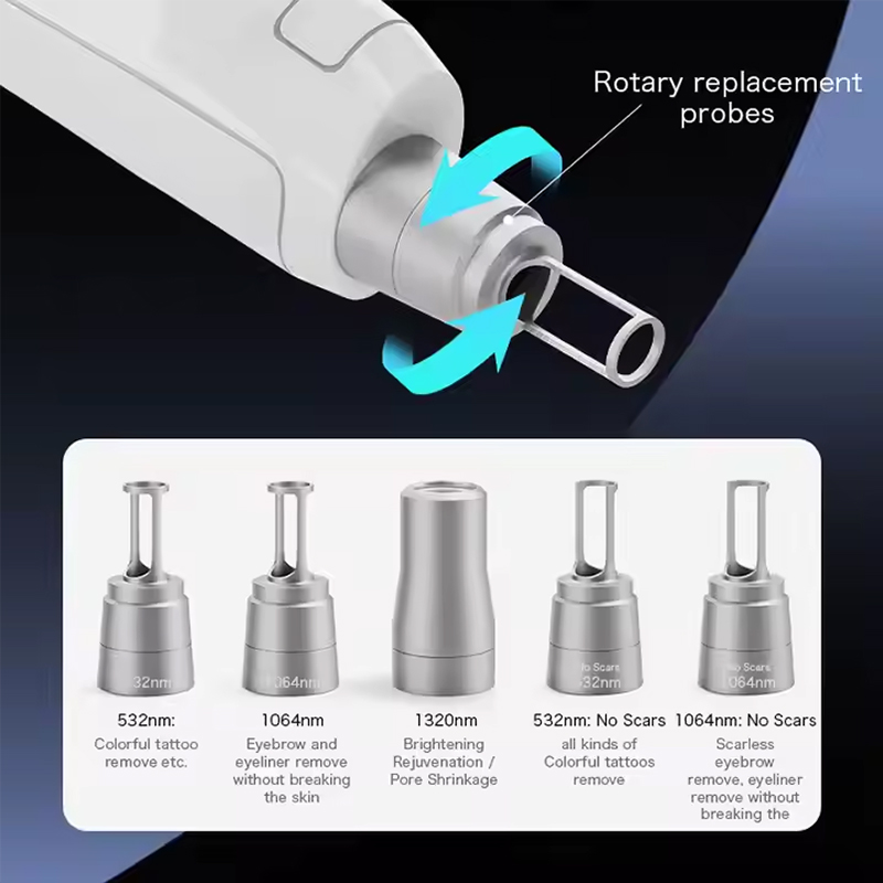 Pores Shrinkage Picosecond Nd Yag Laser Rejuvenation Tattoo Removal far infrared accurate spotting Machine