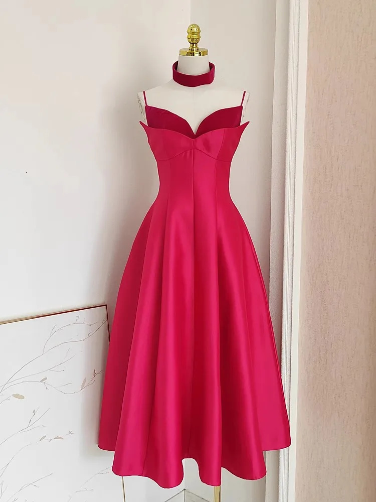 Sexy Strapless Velvet Stitching Thick Satin Special Occasion Wedding Evening Party Dresses Elegant Graduation Long Prom Vestidos 241125
