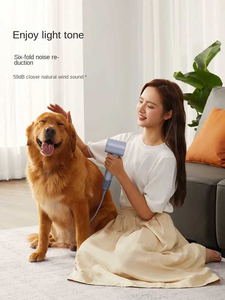 High speed hair dryer household fast drying low-noise negative ion hair care Lefen LF03 hair dryer W241125