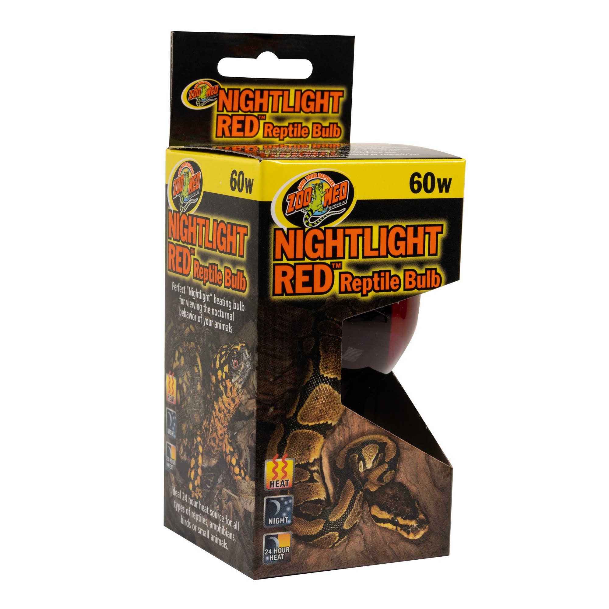 Zoo Med Nightlight Red Reptile Bulb - 60 Watt