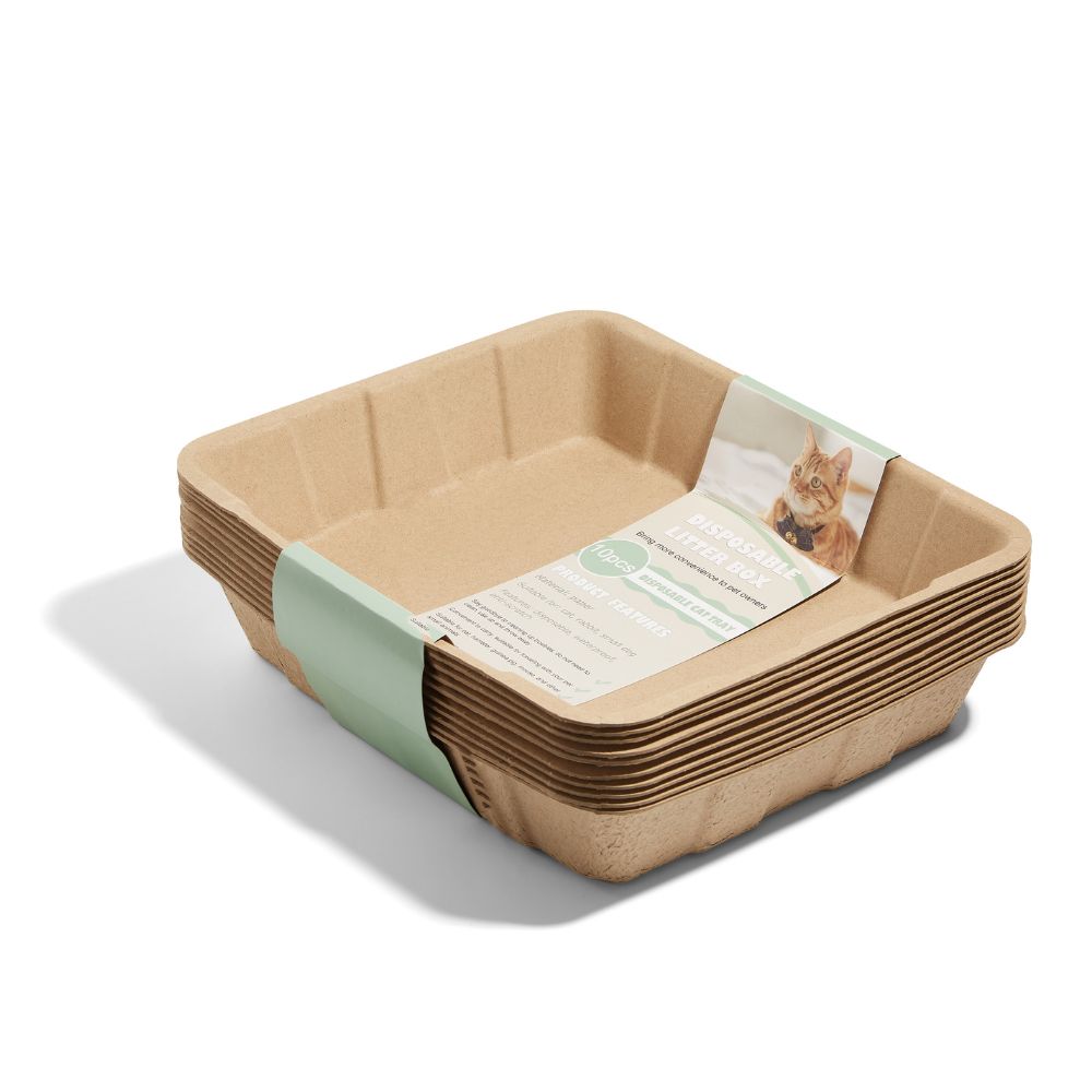 New Design Environmentally Friendly Disposable Degradable Cat Litter Box
