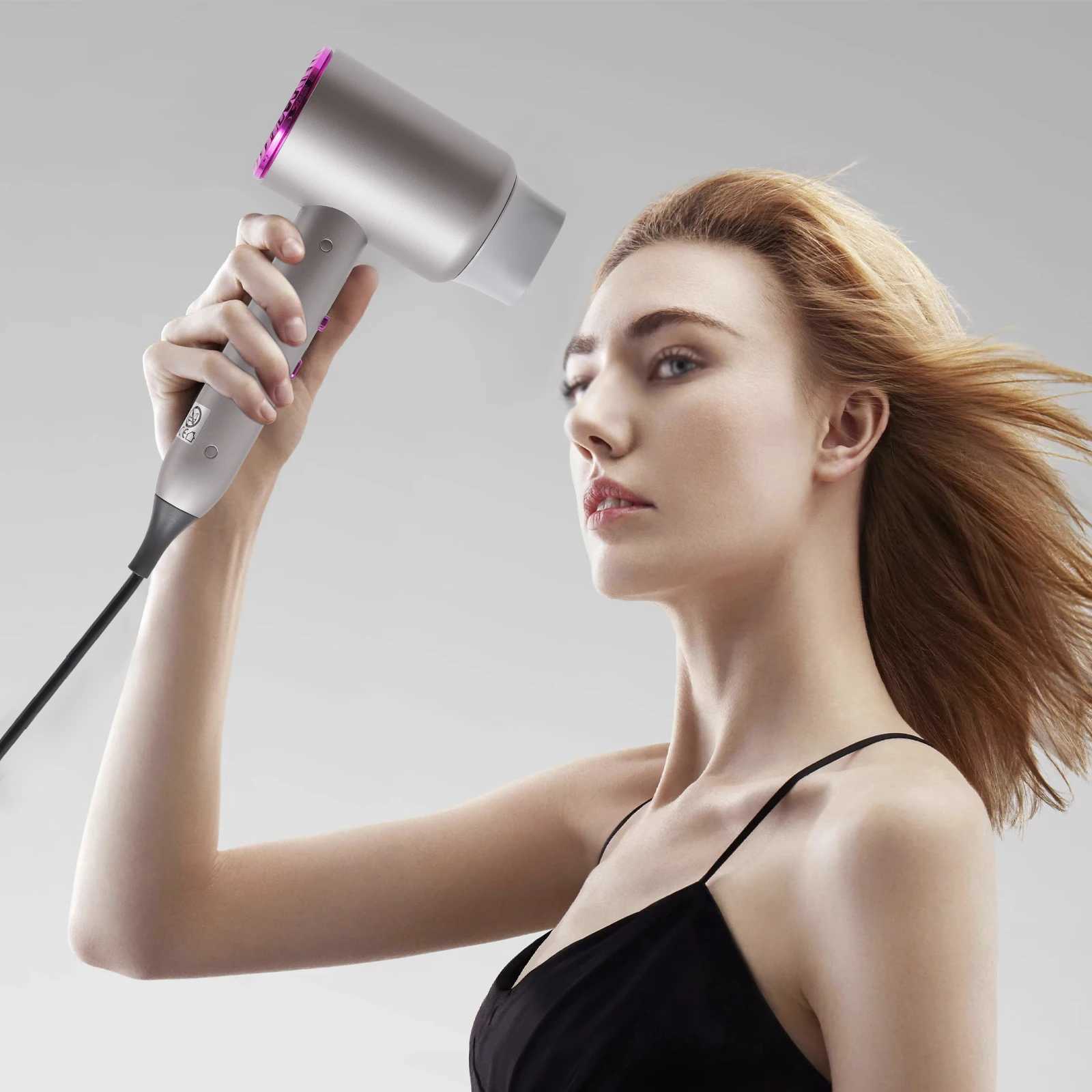 High power negative ion hot and cold air blower for household use electric hair dryer fast drying hair negative can technology with 3 gears W241125