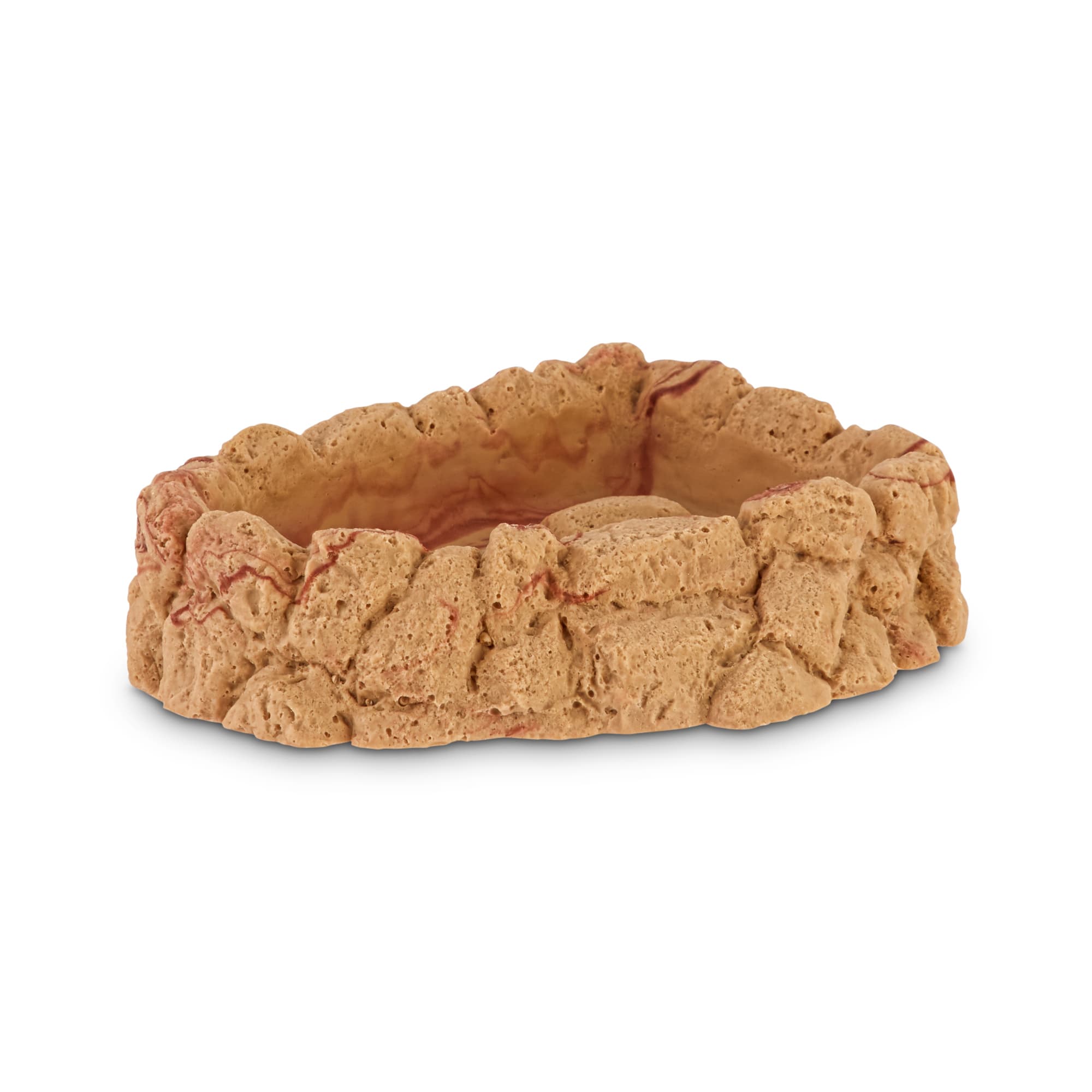 Imagitarium Marbled Corner Deep Soaker Reptile Dish, Large