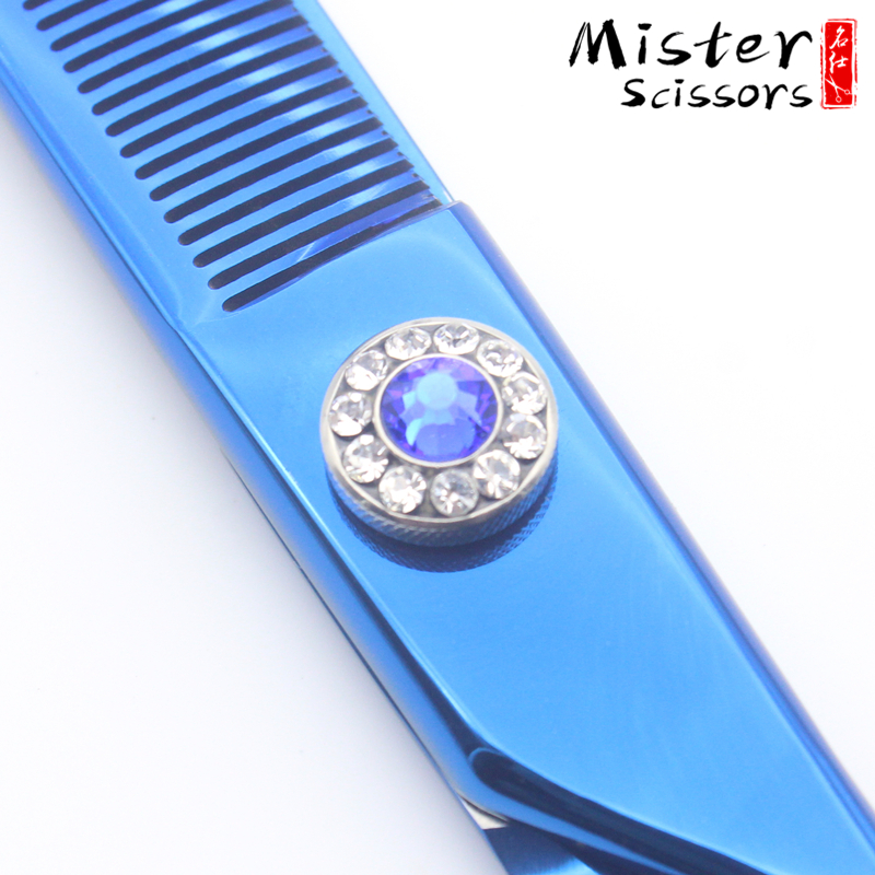 Factory Supply Hot Sale 440C Stainless Steel Pet Shears Dog Grooming Thinning Scissors 18 fish bone teeth