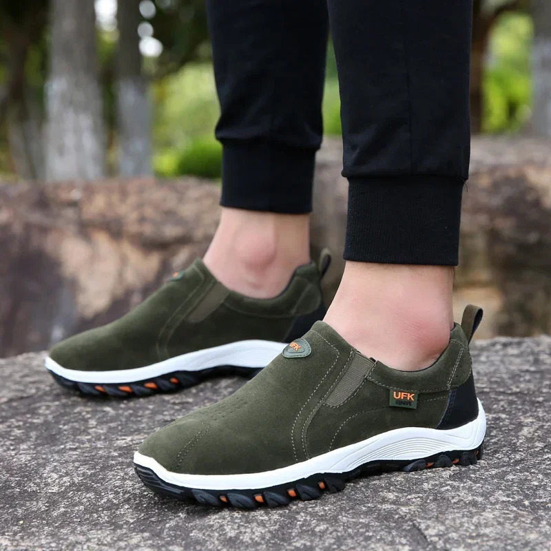 Outdoor Hiking Camping Light Running Jogging Casual Sports Mens Shoes Non-slip Loafers Hiking Shoes Large Size 38-50 241125
