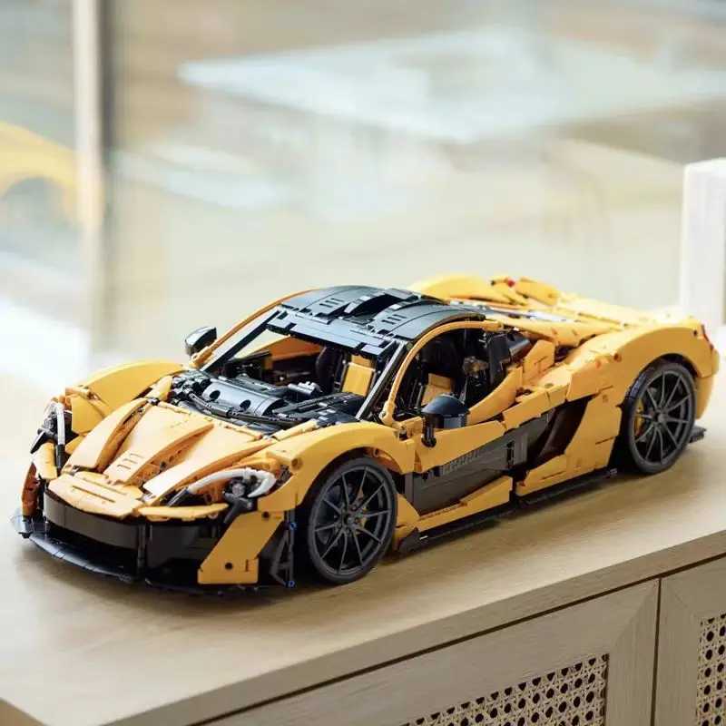 3893Pcs technology P1 building block Cpatible 42172 MOC building block model sports car toy boy Christmas gift M241125