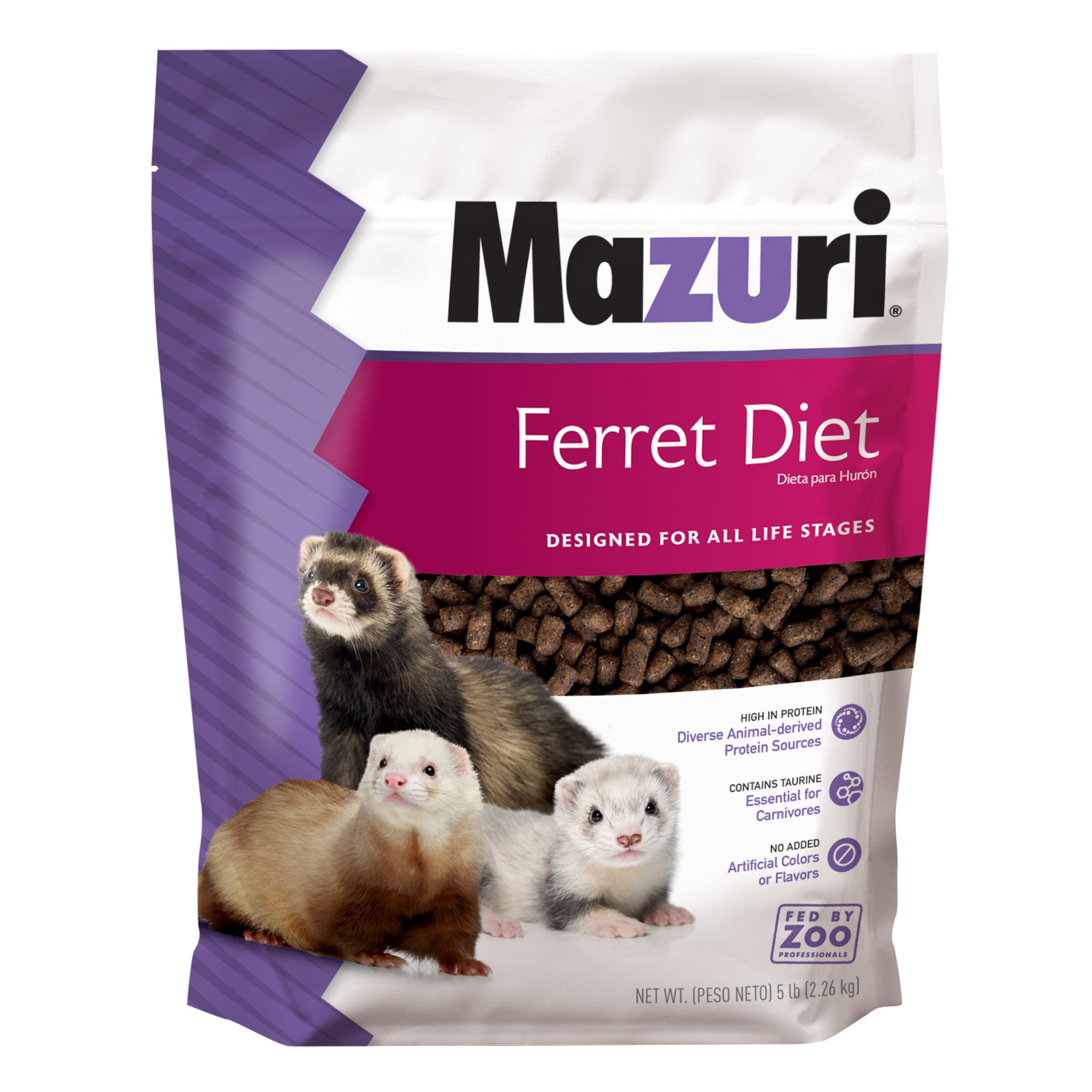 Mazuri Ferret Diet Food, 5 lbs.