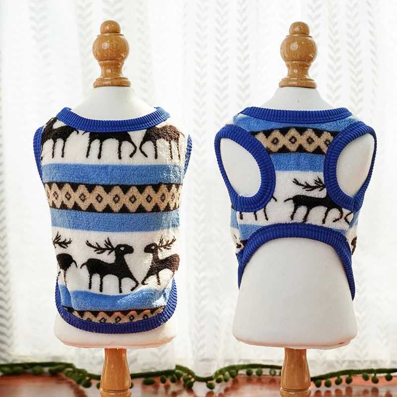 Cute Dog Clothes Winter For Small Medium Dogs Cat Soft Fleece Warm Dog Coat Jacket For Puppy Chihuahua Yorkies Pets Sweater VestXJ241125