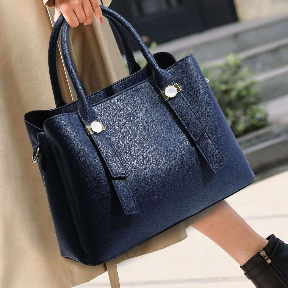 Handbag, Large Capacity, Fashionable Simple Temperament, Commuting Shoulder Bag, High-End Feeling, New Women's Bag