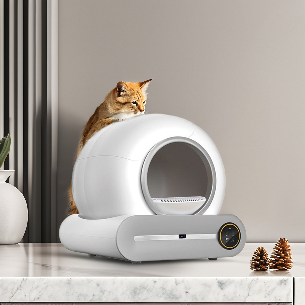 Smart Automatic Cat Litter Box & Accessories Automated Litter Box Self-cleaning With App Cat Litter Box