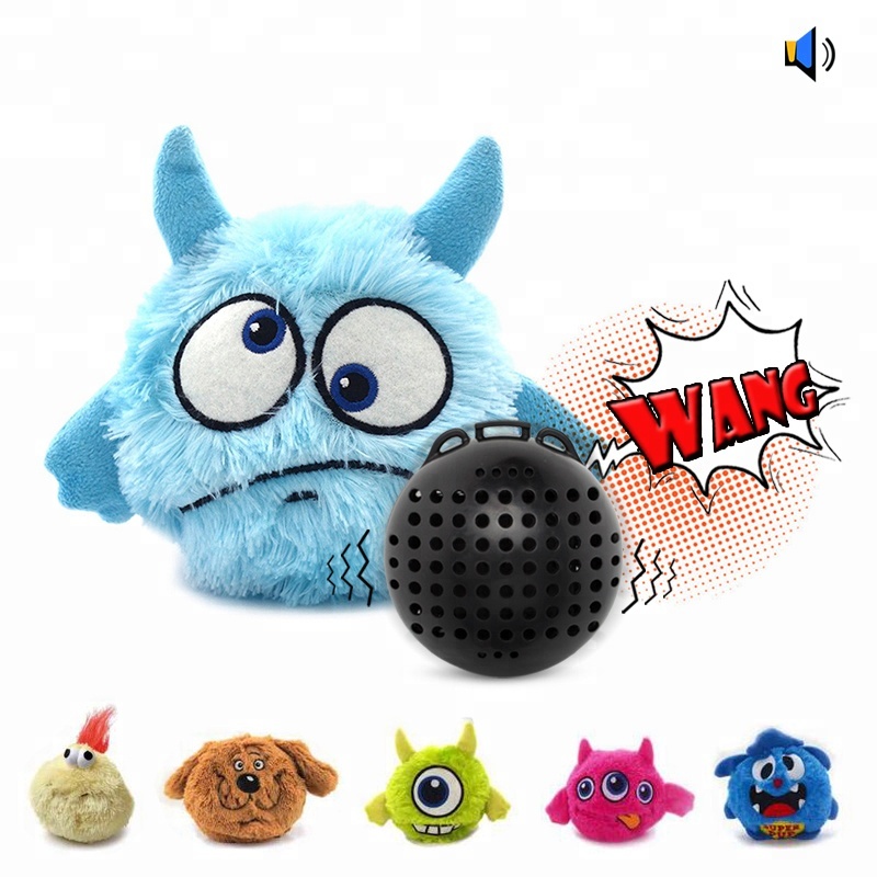 Plush Dog Toy Electric Squeaky Dog Toy for Boredom Interactive Pet Toys