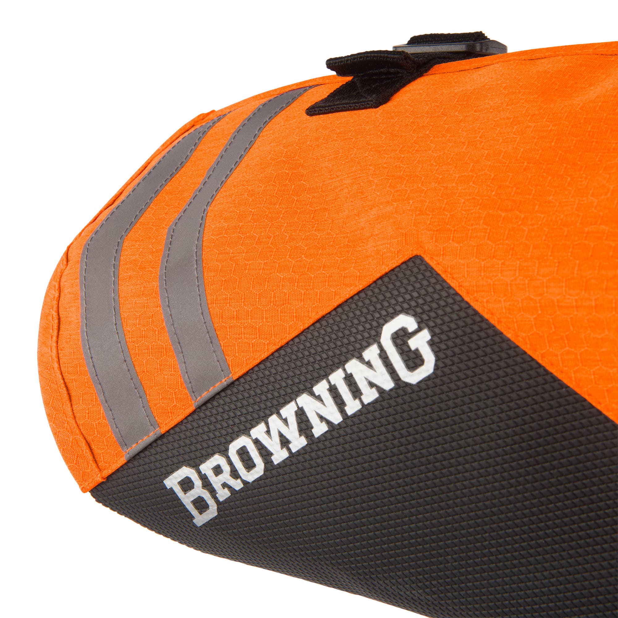 Browning Safety Orange/Black Full Coverage Dog Vest, Large