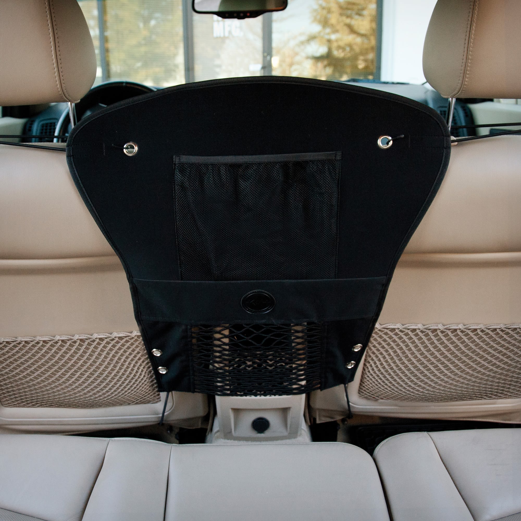 K&H Travel Safety Black Barrier for Pets, 23" L X 24" W
