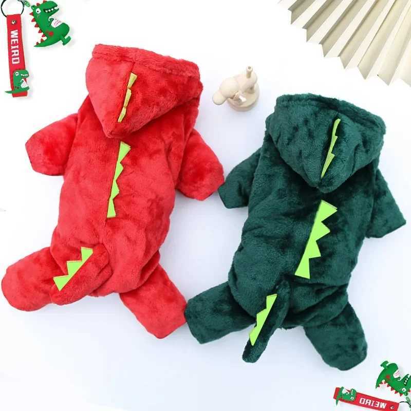 Fleece Dog Clothes Cosplay Pet Hoodies Winter Warm Dog Coat Jacket For Small Dogs Jumpsuits Chihuahua Yorkie Clothes Pet ApparelXJ241125