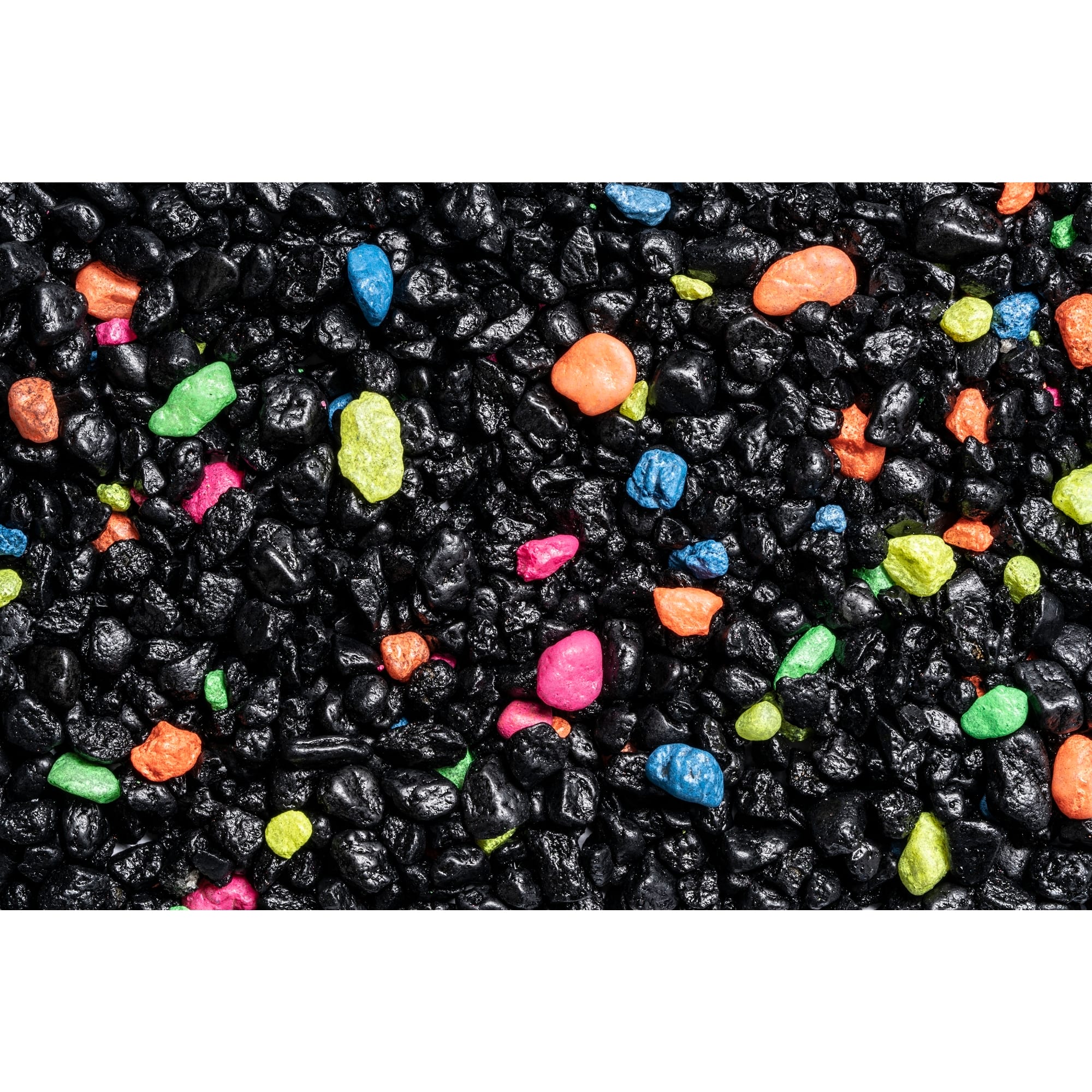 GloFish Black Multi-Color Lagoon Aquarium Gravel, 5 lbs.