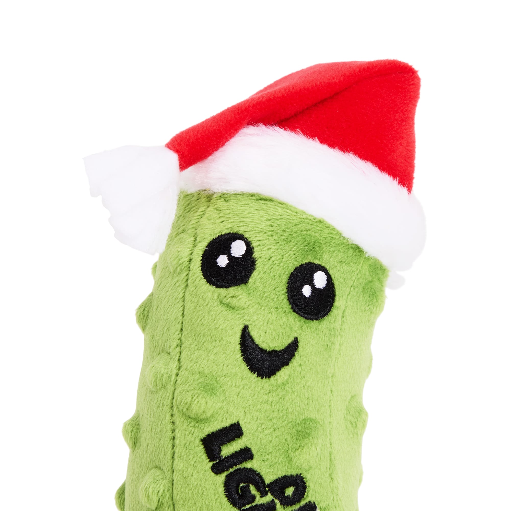 Merry Makings Plush Dill-ightful Pickle Dog Toy, Small