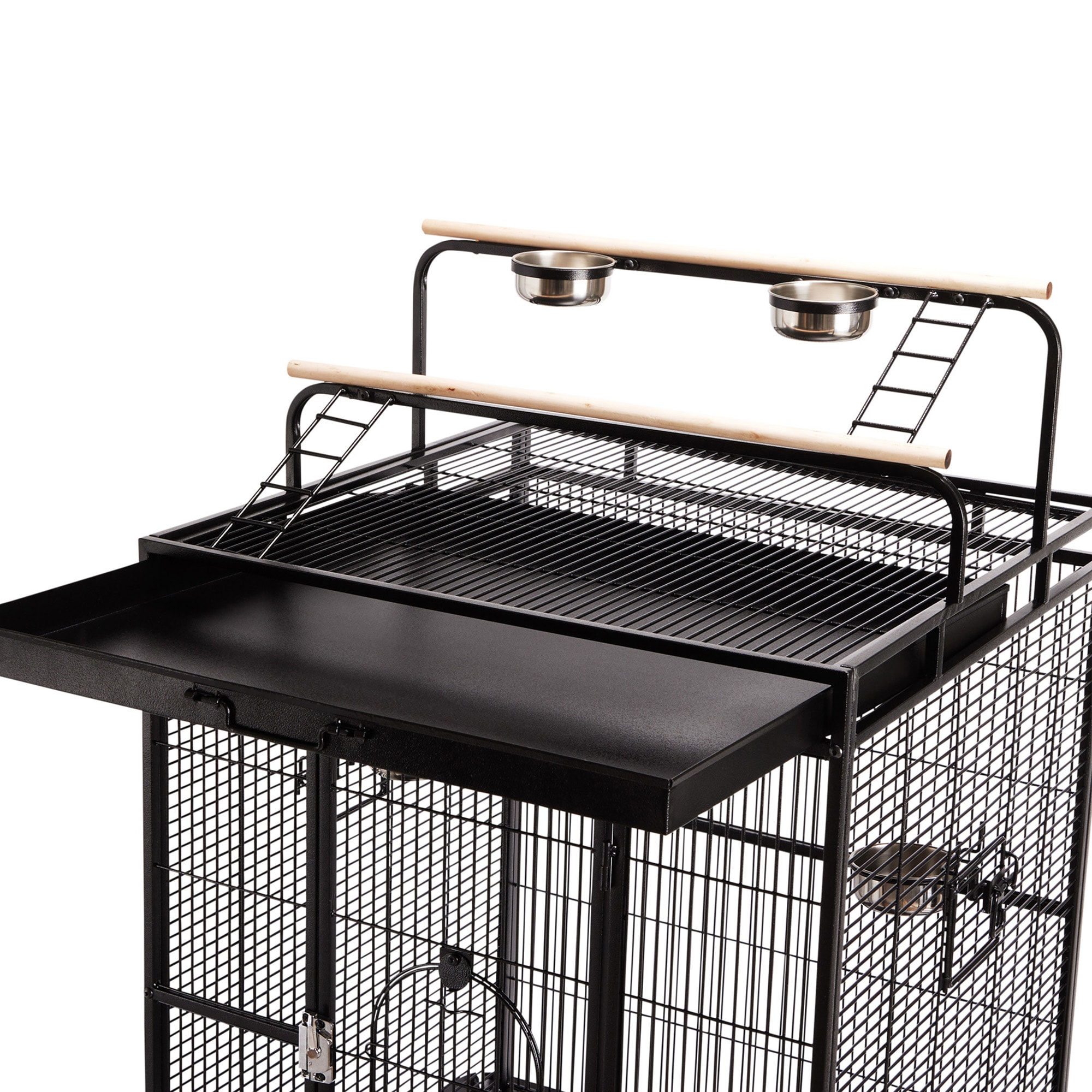 You & Me Large Standing Parrot Cage 29" L x 29" W x 33.75" H