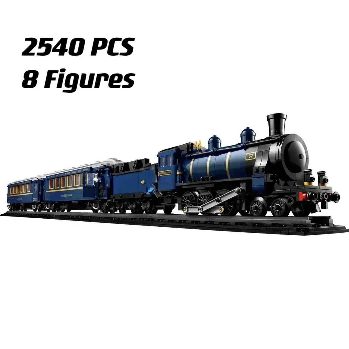 2024 New 21344 Creative Oriental Express Train Building Blocks Set 140th Anniversary Luxury Train Building Blocks DIY Toys Childrens Gifts M241125
