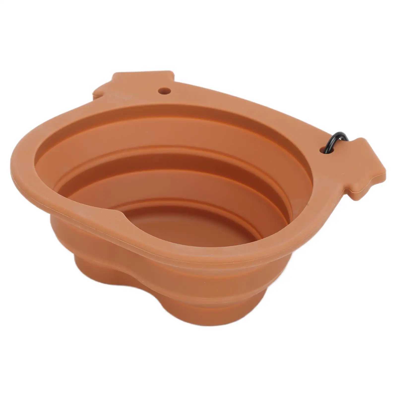 Portable Foldable Dog Cat Feeding Bowl - Outdoor Slow Feeder for Small Pets - Travel-Friendly DesignXJ241125