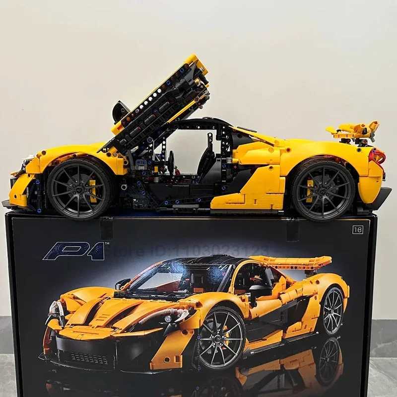 3893Pcs technology P1 building block Cpatible 42172 MOC building block model sports car toy boy Christmas gift M241125