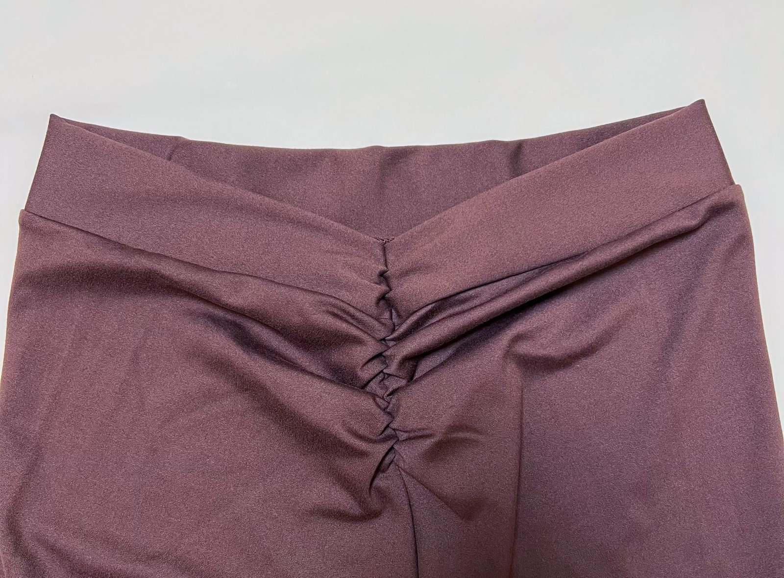 Women V Back Sports Yoga Leggings High Waist Scrunch Gym Sports Leggins Elastic V Cut Training Pants Workout Tights 240424