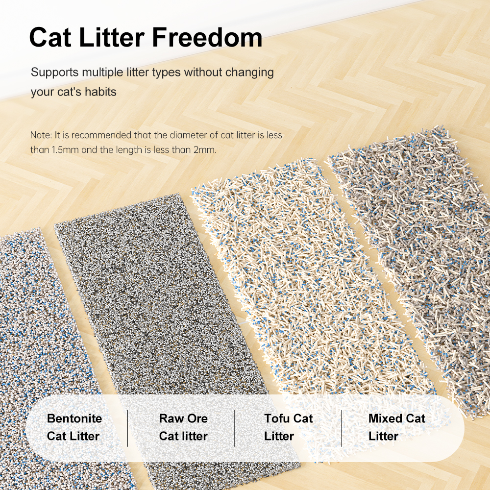Smart Cat Litter Basin Large Smart Cat Toilet Self Cleaning Automatic Cat Litter Box