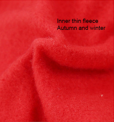 Pet Chinese New Year Clothes Autumn And Winter Fleece Warm Keeping Articles Small And Medium-sized Dog