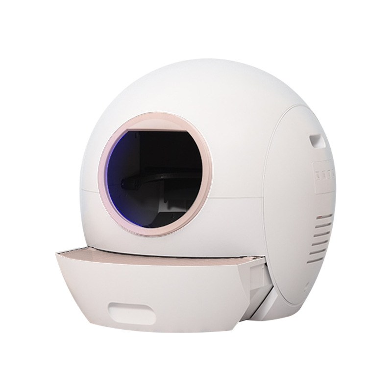 Wholesale Price High Tech Wifi Automatic Smart Cat Litter Box Large Size Intelligent Self Cleaning