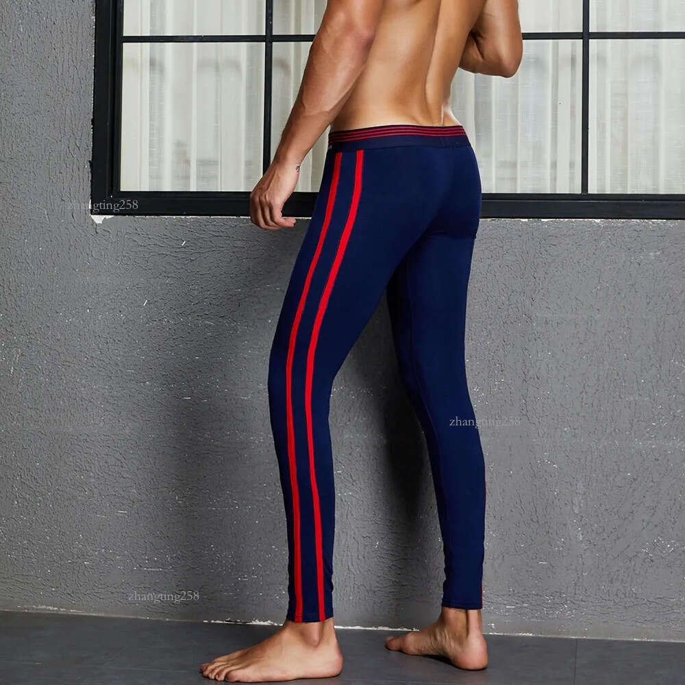 Yehan Long Johns Homme Solid Thermal Underwear Bottom Men Cotton Tights Legging Winter Inner Wear Thermal Pants Men Plus Size