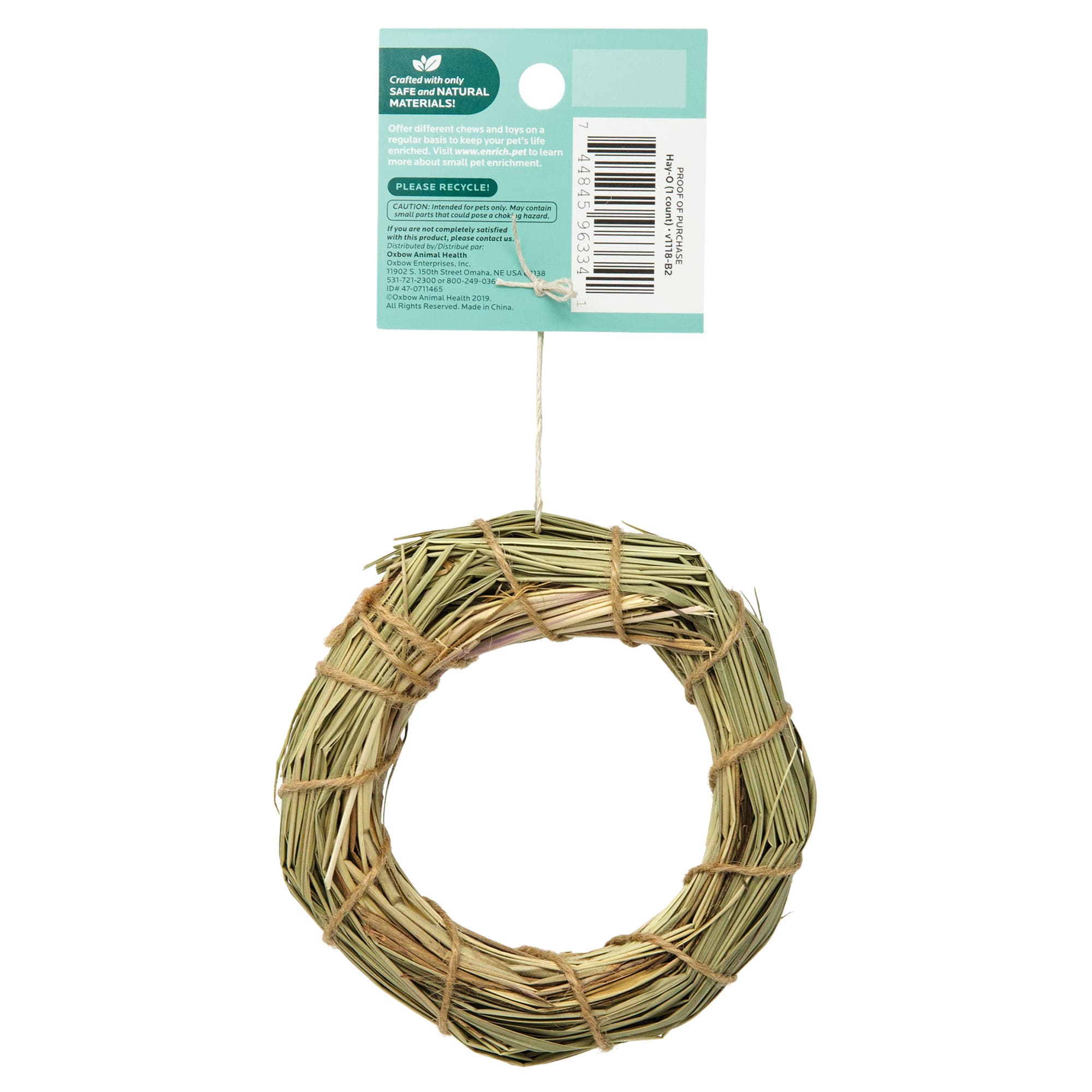 Oxbow Enriched Life Hay-O for Small Animals