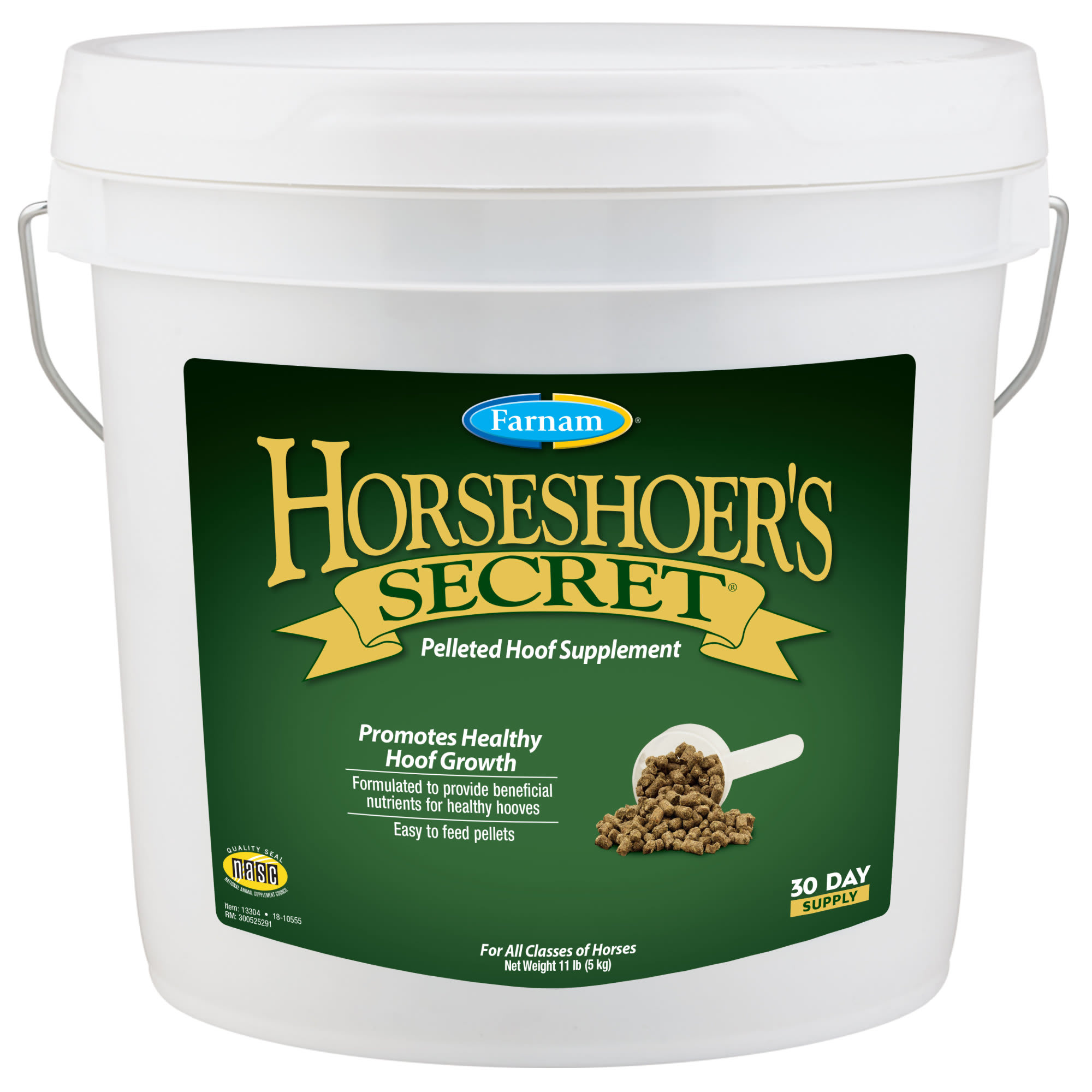 Farnam Horseshoer's Secret Pelleted Hoof Supplement, 11 lbs.